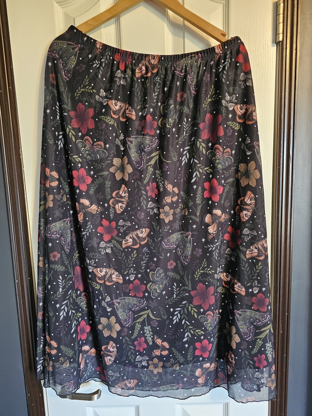 Women’s Black Cottagecore Skirt